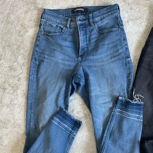Express Skinny Ankle Jeans